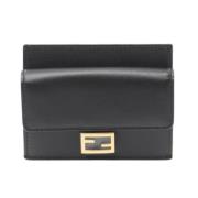 Fendi Vintage Pre-owned Laeder plnbcker Black, Dam