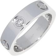 Cartier Vintage Pre-owned Metall ringar White, Dam