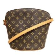 Louis Vuitton Vintage Pre-owned Canvas louis-vuitton-vskor Brown, Dam