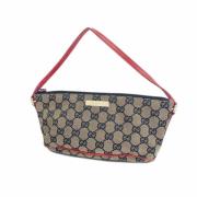 Gucci Vintage Pre-owned Canvas gucci-vskor Beige, Dam