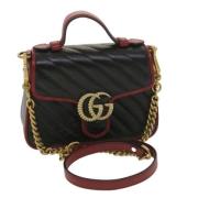 Gucci Vintage Pre-owned Laeder gucci-vskor Black, Dam