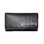 Gucci Vintage Pre-owned Laeder plnbcker Black, Dam