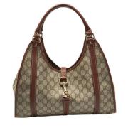 Gucci Vintage Pre-owned Laeder gucci-vskor Beige, Dam