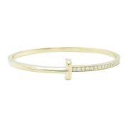 Tiffany & Co. Pre-owned Pre-owned Metall armband Beige, Dam