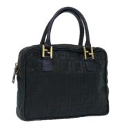 Fendi Vintage Pre-owned Canvas fendi-vskor Black, Dam