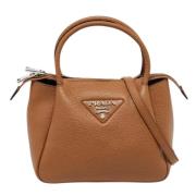 Prada Vintage Pre-owned Laeder prada-vskor Brown, Dam