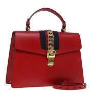 Gucci Vintage Pre-owned Laeder gucci-vskor Red, Dam