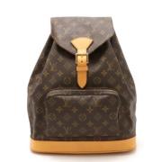 Louis Vuitton Vintage Pre-owned Canvas axelremsvskor Brown, Dam