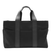 Hermès Vintage Pre-owned Canvas handvskor Black, Dam