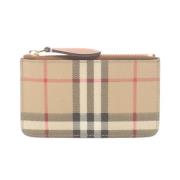 Burberry Vintage Pre-owned Laeder plnbcker Beige, Dam