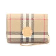 Burberry Vintage Pre-owned Canvas plnbcker Beige, Dam