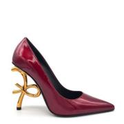 Roberto Festa Rubin Patent Skulptur Häl Pumps Red, Dam