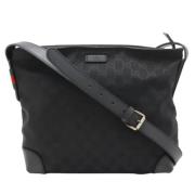 Gucci Vintage Pre-owned Canvas gucci-vskor Black, Dam