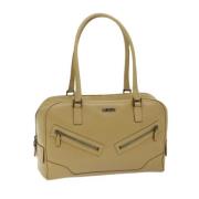 Gucci Vintage Pre-owned Laeder gucci-vskor Beige, Dam