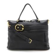 Gucci Vintage Pre-owned Laeder gucci-vskor Black, Dam