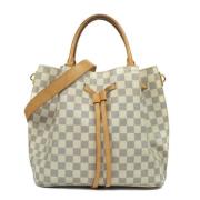 Louis Vuitton Vintage Pre-owned Canvas louis-vuitton-vskor White, Dam