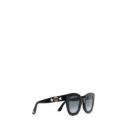 Gucci Vintage Pre-owned Plast solglasgon Black, Dam