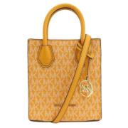 Michael Kors Pre-owned Pre-owned Canvas totevskor Orange, Dam