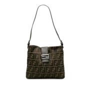 Fendi Vintage Pre-owned Canvas fendi-vskor Brown, Dam