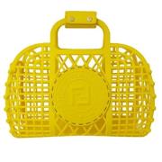 Fendi Vintage Pre-owned Plast fendi-vskor Yellow, Dam