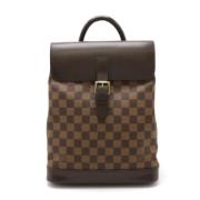 Louis Vuitton Vintage Pre-owned Plast axelremsvskor Brown, Dam