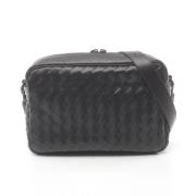 Bottega Veneta Vintage Pre-owned Laeder axelremsvskor Black, Dam