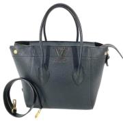 Louis Vuitton Vintage Pre-owned Laeder handvskor Black, Dam