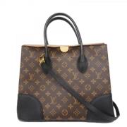 Louis Vuitton Vintage Pre-owned Tyg louis-vuitton-vskor Brown, Dam