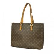 Louis Vuitton Vintage Pre-owned Tyg louis-vuitton-vskor Brown, Dam