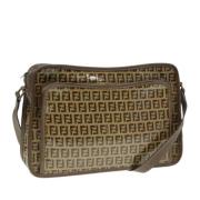 Fendi Vintage Pre-owned Canvas fendi-vskor Brown, Dam