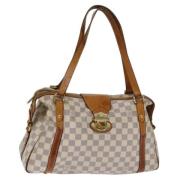 Louis Vuitton Vintage Pre-owned Canvas louis-vuitton-vskor Beige, Dam