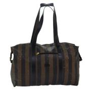 Fendi Vintage Pre-owned Canvas fendi-vskor Brown, Dam