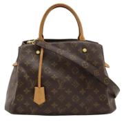 Louis Vuitton Vintage Pre-owned Canvas louis-vuitton-vskor Brown, Dam