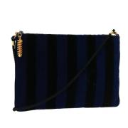 Fendi Vintage Pre-owned Tyg fendi-vskor Blue, Dam