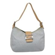 Fendi Vintage Pre-owned Canvas fendi-vskor Blue, Dam