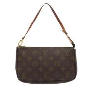 Louis Vuitton Vintage Pre-owned Canvas louis-vuitton-vskor Brown, Dam