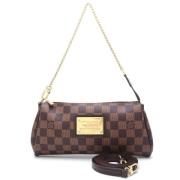 Louis Vuitton Vintage Pre-owned Canvas axelremsvskor Brown, Dam