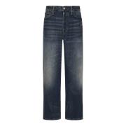 Polo Ralph Lauren Blå Straight Leg Jeans Wallwood Färg Blue, Dam