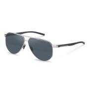 Porsche Design Silverram Grå Lins Solglasögon Gray, Unisex