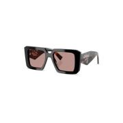 Prada PR 23Ys 27B60B Sunglasses Black, Dam