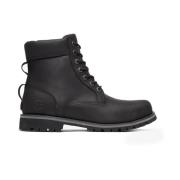 Timberland Svarta Vattentäta Lädersneakers Black, Herr