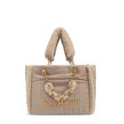 Balmain shopper typ väska Beige, Dam