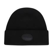 Alexander Wang Räfflad Beanie Mössa Black, Dam