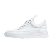 Filling Pieces Låg Topp Ripple Nappa Vit White, Herr