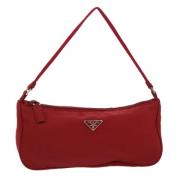 Prada Vintage Pre-owned Bomull prada-vskor Red, Dam