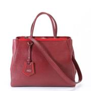 Fendi Vintage Pre-owned Laeder fendi-vskor Red, Dam