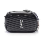 Yves Saint Laurent Vintage Pre-owned Laeder axelremsvskor Black, Dam