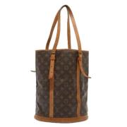 Louis Vuitton Vintage Pre-owned Canvas louis-vuitton-vskor Brown, Dam