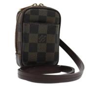 Louis Vuitton Vintage Pre-owned Canvas louis-vuitton-vskor Brown, Dam