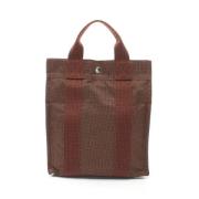 Hermès Vintage Pre-owned Canvas ryggsckar Brown, Dam